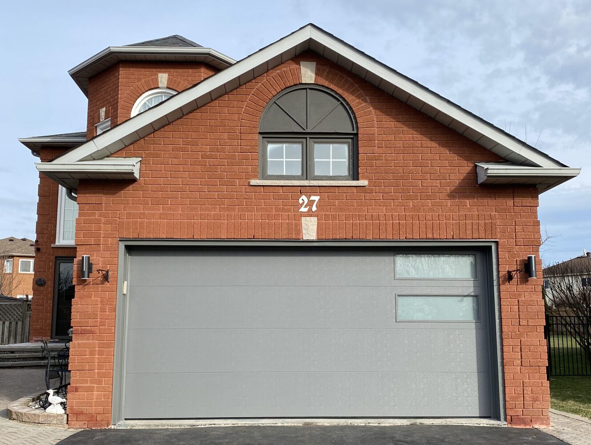 Grey Garage Door