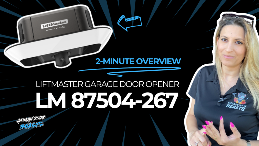 LiftMaster LM 87504-267 Garage Door Opener Installation