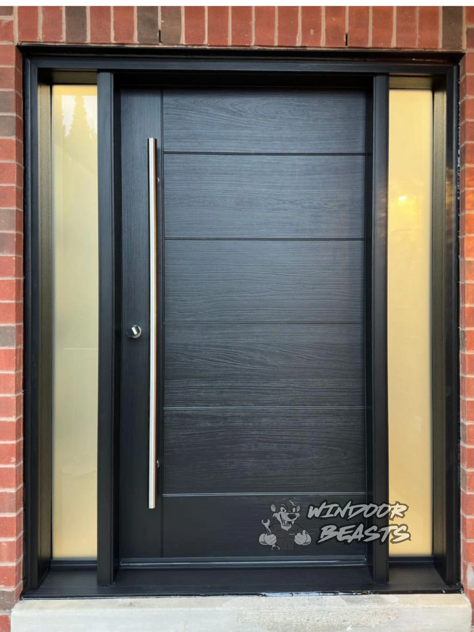 Modern Entry Door Installation in Toronto