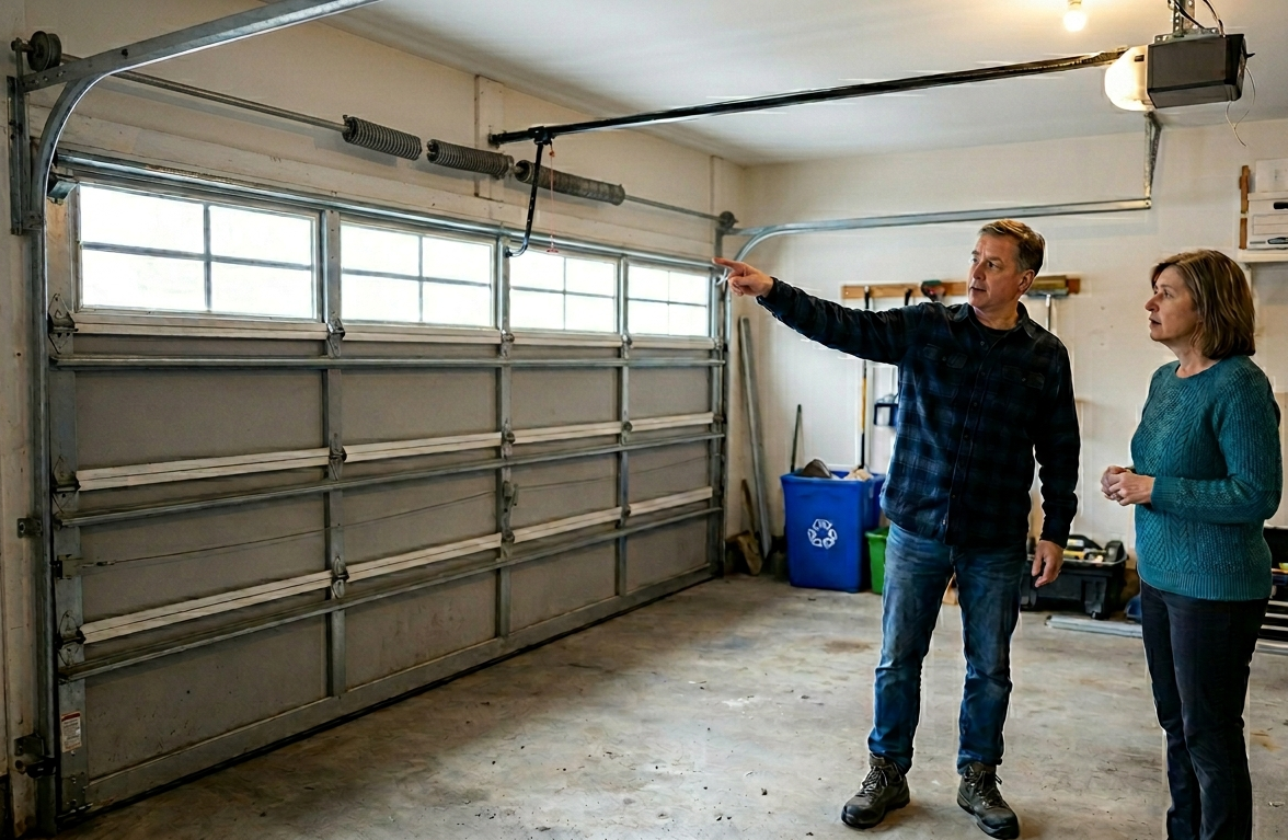 Broken Garage Door Spring Vaughan