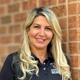Julie, co-founder of Garage Door Beasts